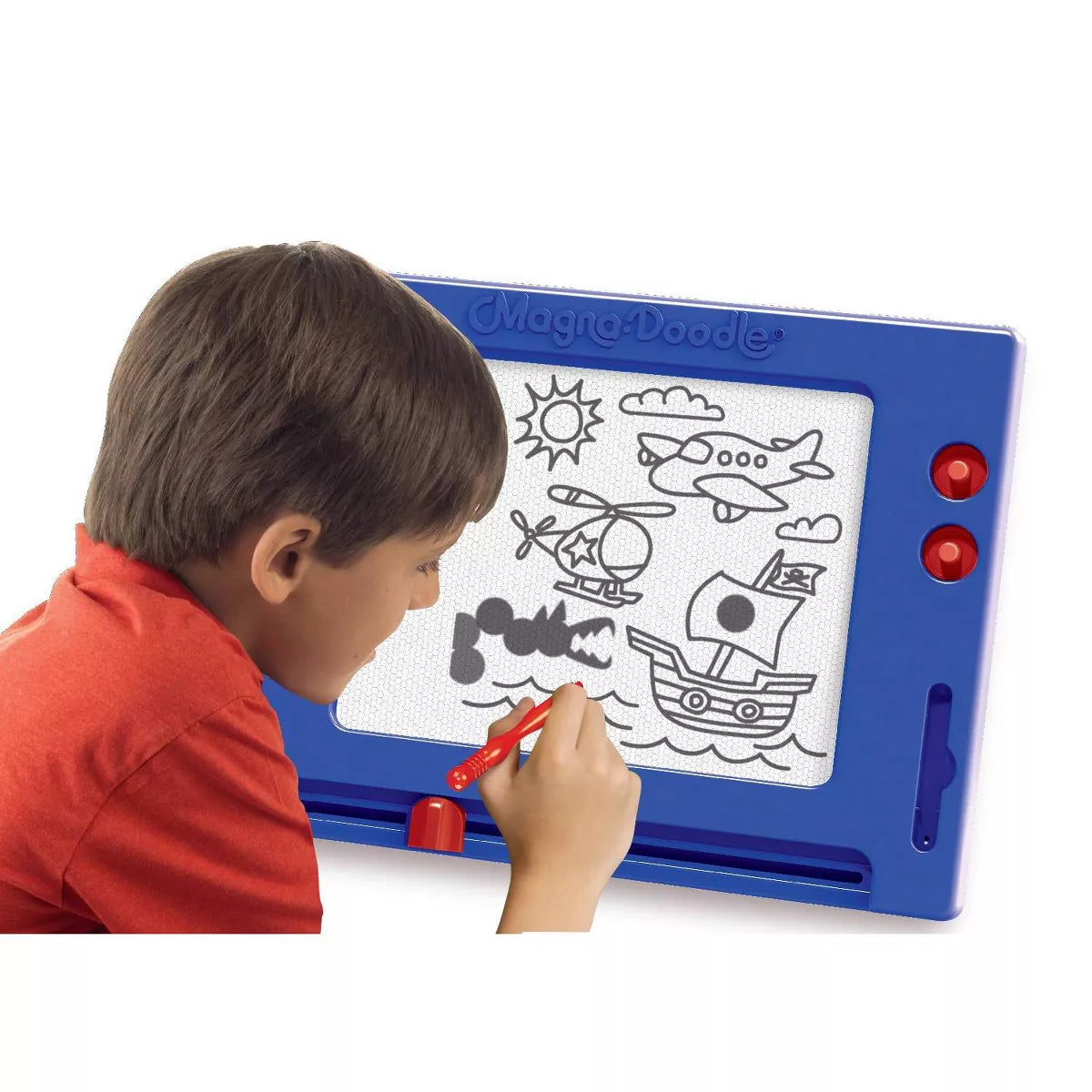 Cra-Z-Art Retro Magna Doodle: Magnetic Activity Surface with Stylus, Stencils