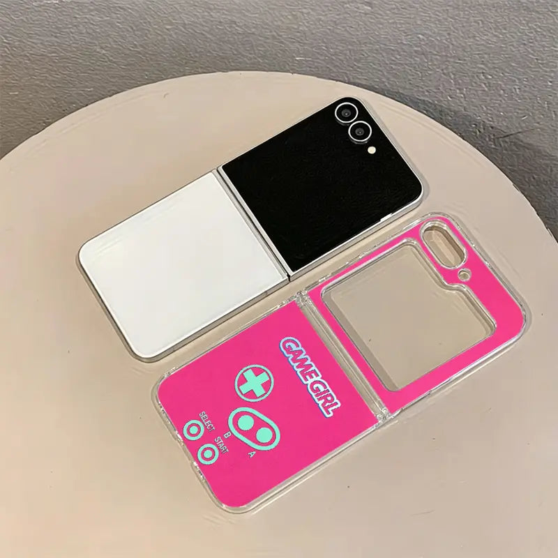 Cute Retro Portable Vibrating Phone Case with Shock Protection for Samsung and Motorola Razr Series