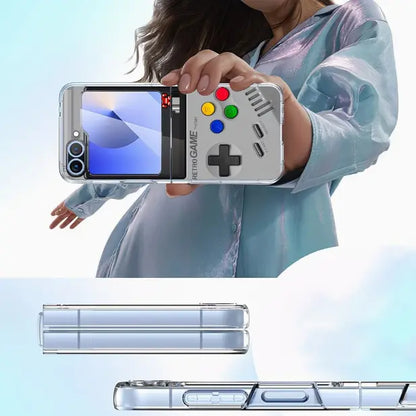 Cute Retro Portable Vibrating Phone Case with Shock Protection for Samsung and Motorola Razr Series