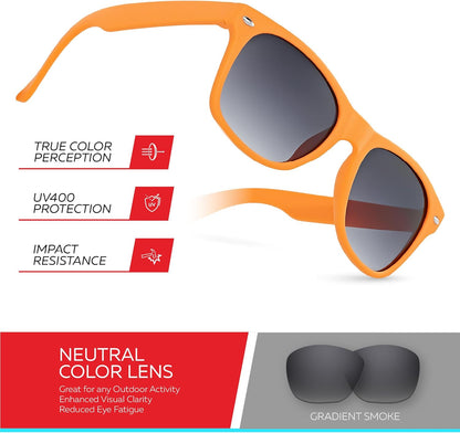 Kids Sunglasses for Boys Girls Age 3-12 - Shatterproof UV400 Toddler Children Sun Glasses