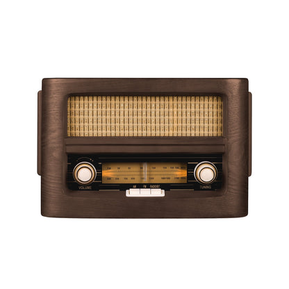 VINT Retro Vintage Radio Speaker with Wireless Charging