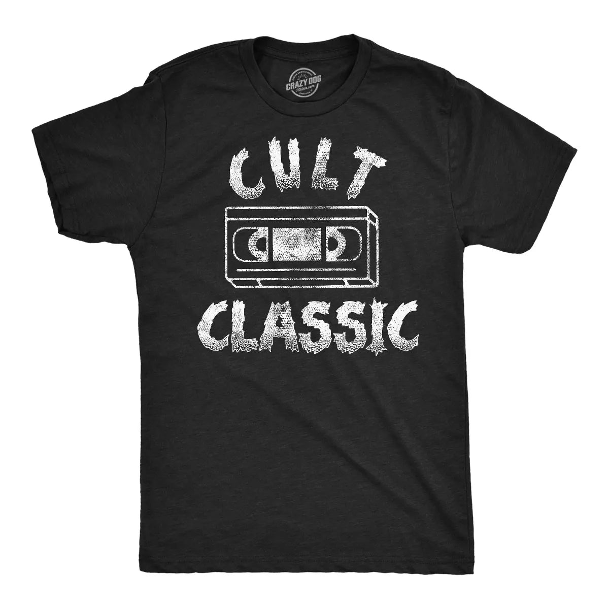 Mens Funny T Shirts Group Classic Sarcastic Video Tape Graphic Tee for Men - Crazy Dog Men'S T Shirt for Retro Fans