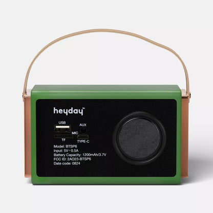 Retro Tech Wireless Bluetooth Speaker - Heyday