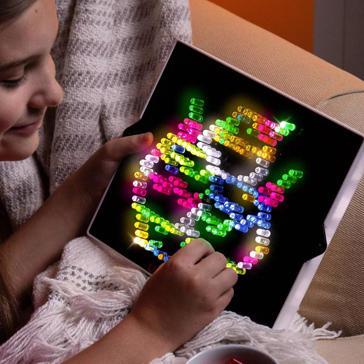 Lite Brite Classic Favorite Retro Toy: Light-Up Activity Board for Creative Doodling & Artwork
