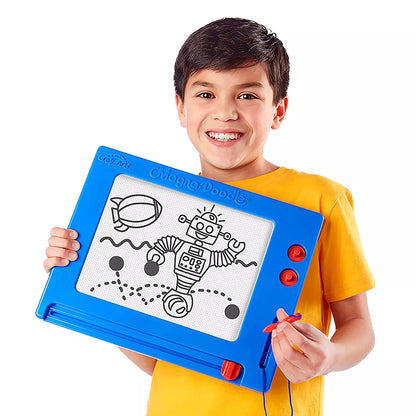 Cra-Z-Art Retro Magna Doodle: Magnetic Activity Surface with Stylus, Stencils