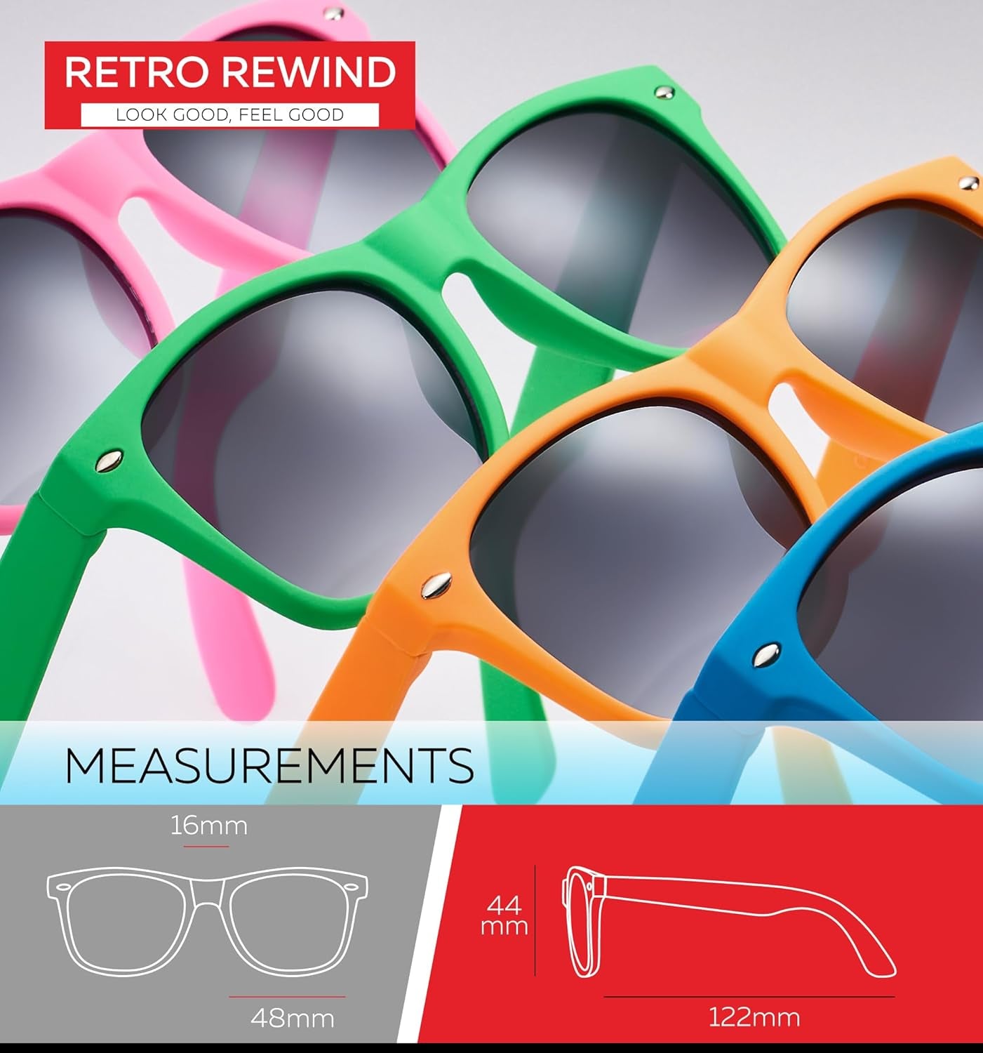 Kids Sunglasses for Boys Girls Age 3-12 - Shatterproof UV400 Toddler Children Sun Glasses