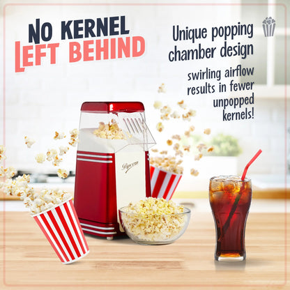 Retro Series 8-Cup Hot Air Popcorn Popper RHP310