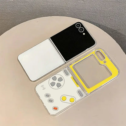 Cute Retro Portable Vibrating Phone Case with Shock Protection for Samsung and Motorola Razr Series