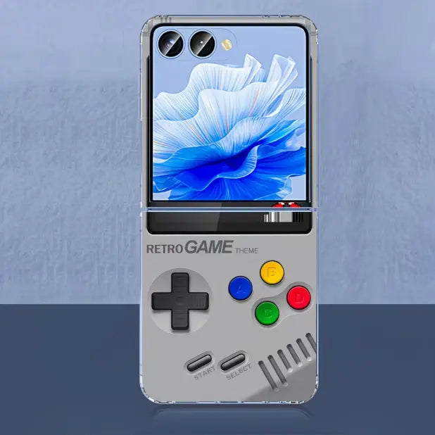 Cute Retro Portable Vibrating Phone Case with Shock Protection for Samsung and Motorola Razr Series