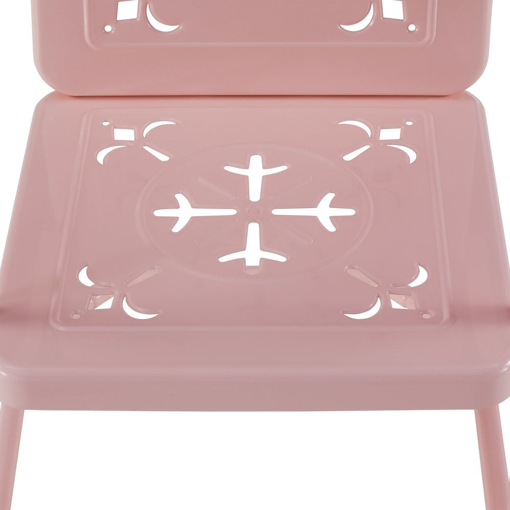 Azalea 2-Piece Retro Outdoor Chair Set- 2 Chairs