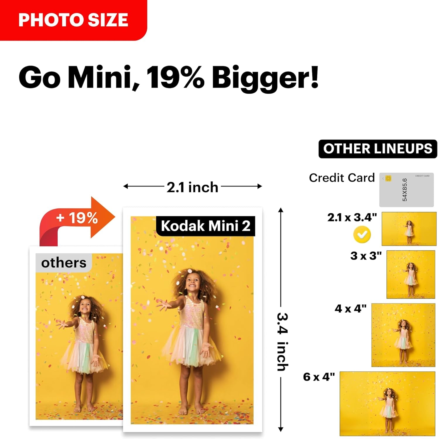 Mini 2 Retro 4PASS Portable Photo Printer, 2.1X3.4 Inches, Instant Picture Printer for Iphone and Android, Photo Printer Gift, 38 Sheets Bundle, White