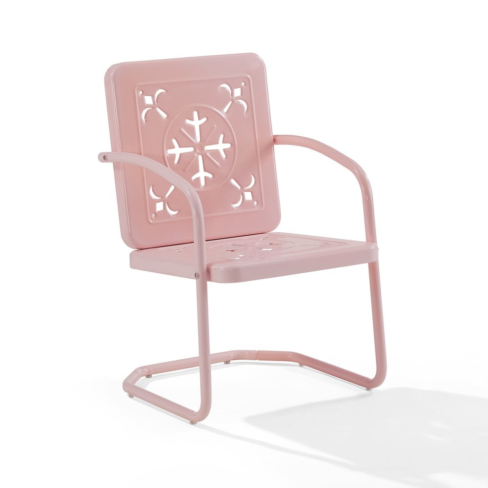 Azalea 2-Piece Retro Outdoor Chair Set- 2 Chairs